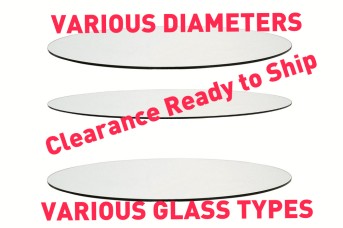Clearance Glass Diameters