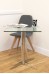 Classic Cross Base Elbow Meeting Table