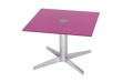 Classic Cross Base Reception Knee Table