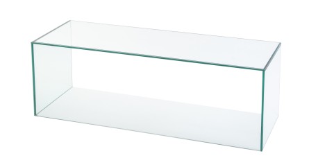 Clearance Sneeze Counter  W1000mm x D250mm x H500mm 10mm Thick Glass Clear Toughened Safety Glass 