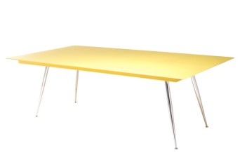 Coloured Glass Office Table