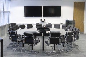 Communicator Glass Conference Table