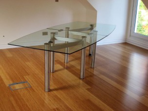 Connect Multi-Piece Glass Boardroom Table