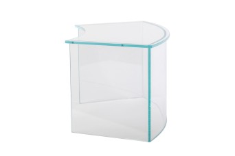 Curved Toughened Glass Hygiene Shield