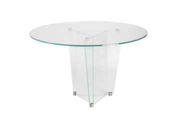 Custom Low Iron Bonded Prism Table