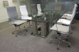 Custom Mirror Based Glass Boardroom table