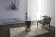 Cylinder Glass Dining Table