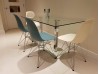 Dual Glass Dining Table