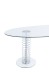 Dual Entertainer Glass Table