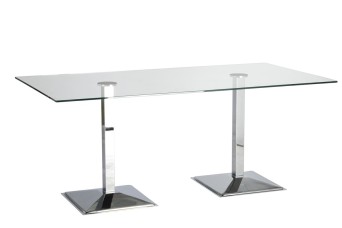 Gs4 Rectangle Glass Dining Table