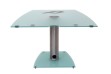 Dual Ultimate Glass Dining Table