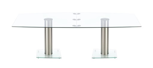 Dual Ultimate Glass Dining Table