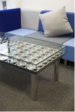 Enclosure Glass Coffee Table