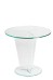 Low Iron 120 Degrees Glass Side Table 