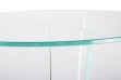 Low Iron 120 Degrees Glass Side Table 