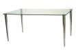 Pin Elbow Glass Desk