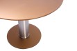 Platform Round Glass Dining Table