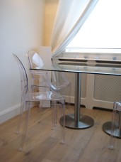 Radius Glass Dining Table