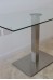 Radius Entertainer Glass Dining Table