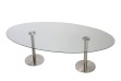 Radius Entertainer Glass Dining Table