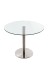 Radius Entertainer Glass Dining Table