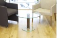 Remote Reception Glass Side Table