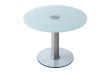 Remote Reception Glass Side Table