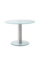 Remote Glass Side Table