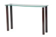 State Glass Console Desk