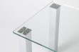 State Glass Console Desk