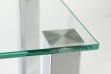 State Glass Console Desk