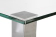 State Glass Console Desk