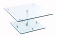 Tensegrity Glass Coffee Table