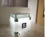 Welcome Glass Reception Desk