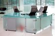 Welcome Glass Reception Desk