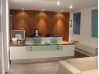 Welcome Glass Reception Desk