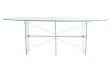 Wire Glass Dining Table