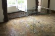 Wire Glass Dining Table