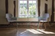 Wire Glass Dining Table