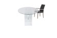 Wire Glass Dining Table