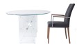 Wire Glass Dining Table